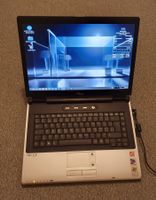 Fujitsu Amilo M1425, Antix Linux, mit Netzteil, beschädigt
