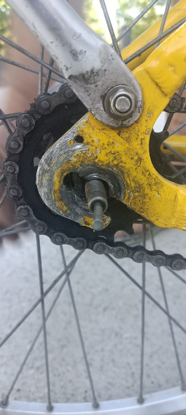 Biciclette: Vélo cargo poste français aluminum  – Difettoso da meyrin venduto da Aby_k4ty 5