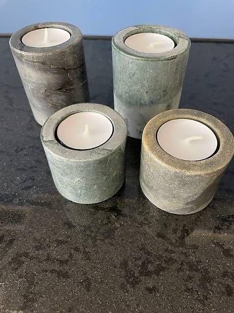 Bougeoirs: Granit Kerzenständer 4 Stk.  – Neuf avec emballage d'origine à Zürich par Sonnenblume_65 1