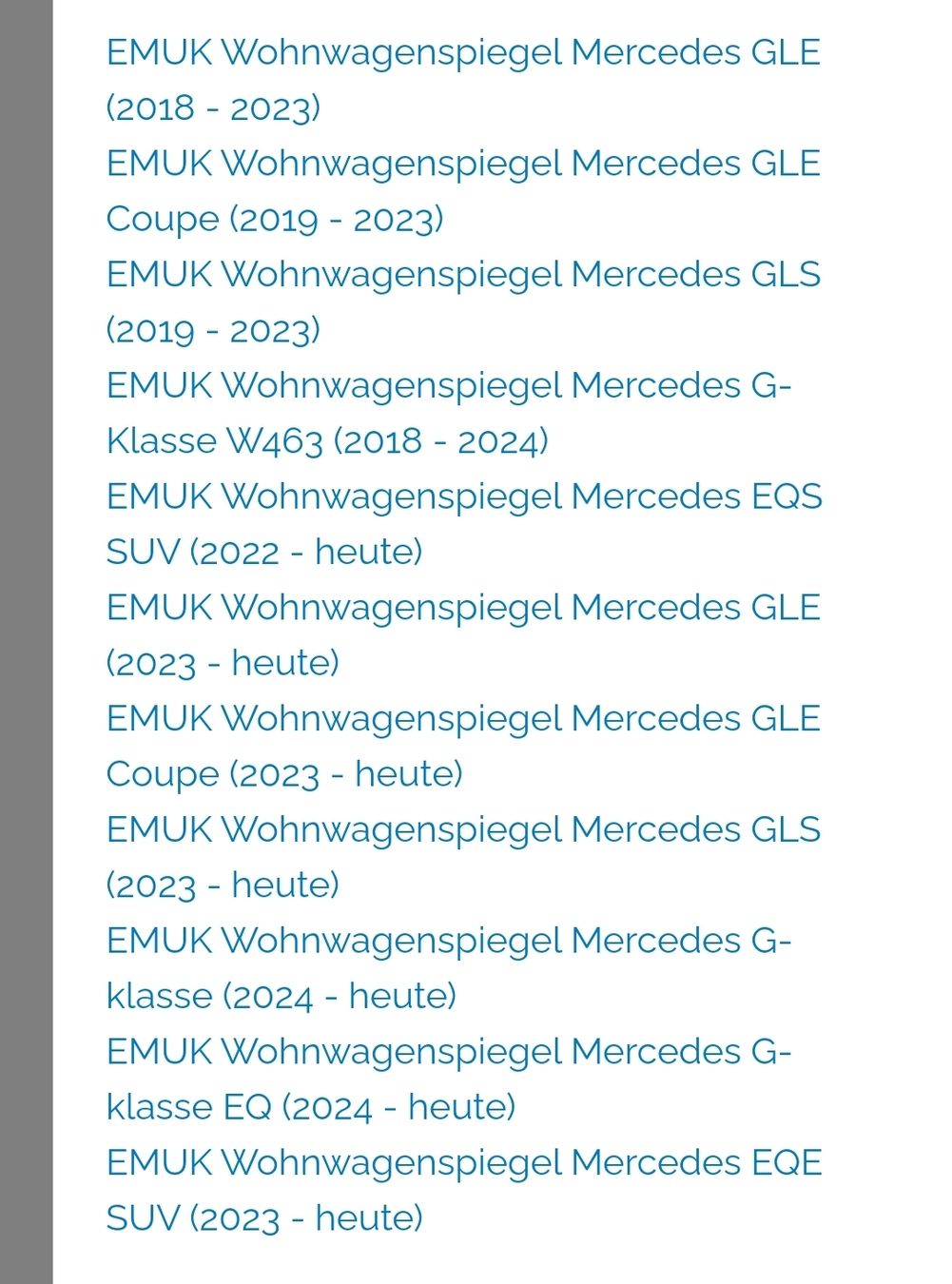 Emuk Accessori per altri veicoli: Emuk Spiegel / wohnwagen Spiegel – Nuovo (secondo la descrizione) da Rothrist venduto da nat_h9lt 4