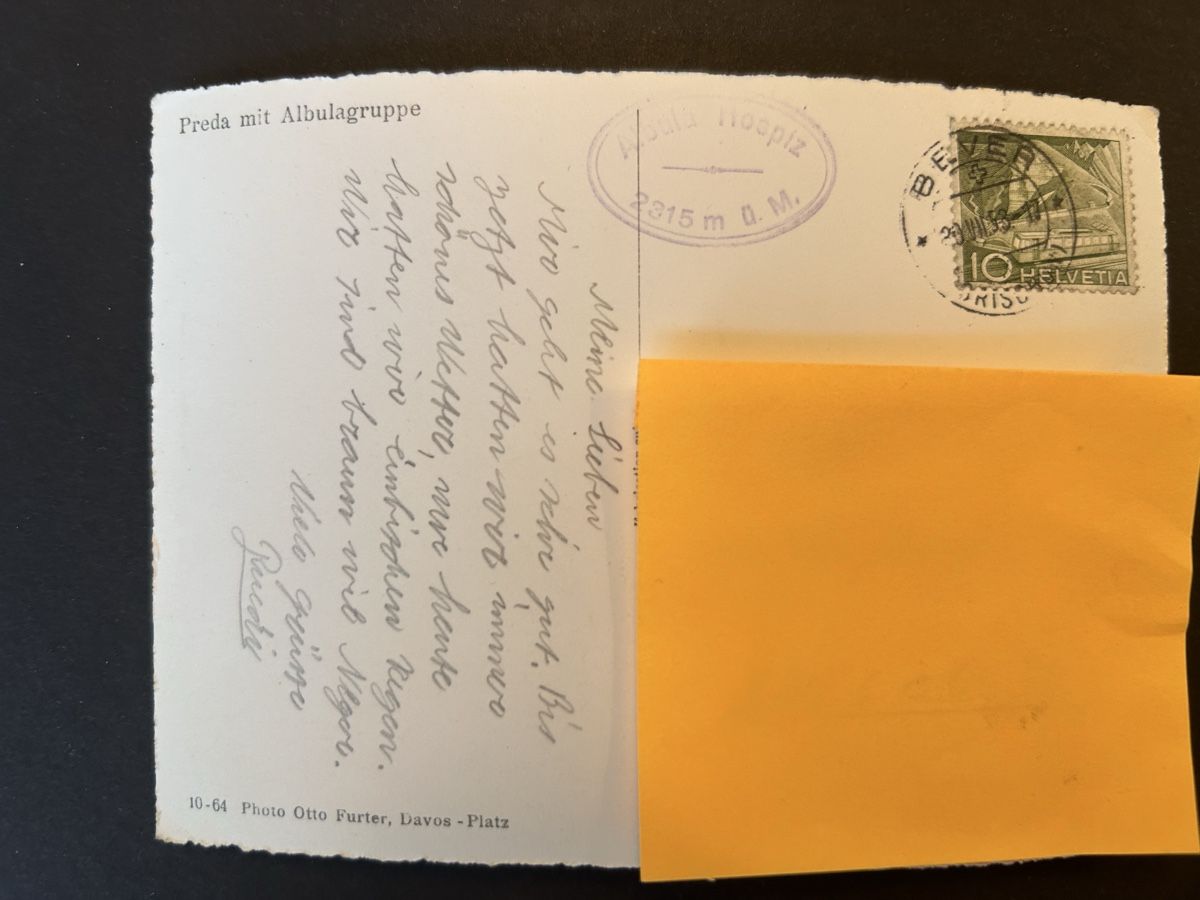 Cartes postales: Preda am Albulapass – D'occasion à Fanas par Alessio11 1