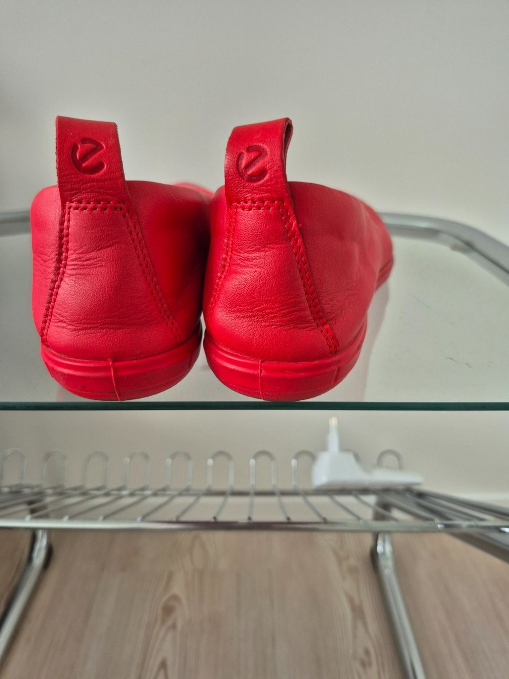 Chaussures femmes: Ballerinas rot Leder ECCO Gr.40 – D'occasion à Schaffhausen par Catboot01 3