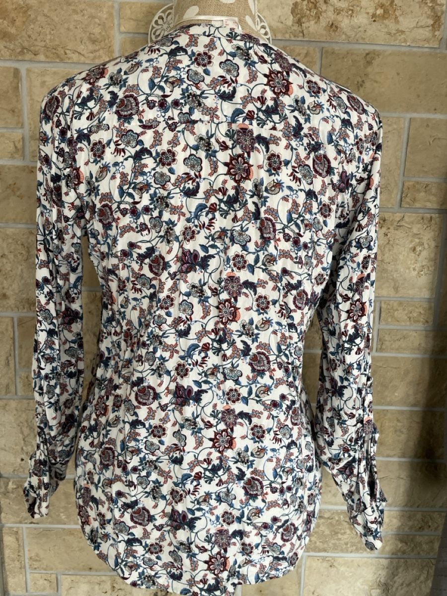 Esprit Camicette: Esprit Bluse, Grösse 36, Langarm, Blumenmuster, Top Zustand – Usato da Henggart venduto da Engelsi 2