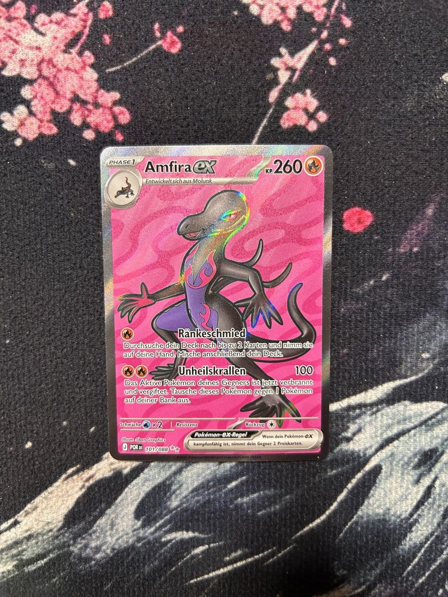 Pokémon Sammelbilder & Trading cards: Pokémon Amfira Ex 101/088 – Neu (gemäss Beschreibung) aus Geroldswil von PamOfficial02