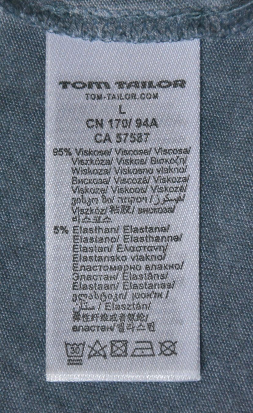 Tom Tailor Giacche: leichte, offene Shirtjacke von Tom Tailor – Usato da Niederhasli venduto da littledrop 3