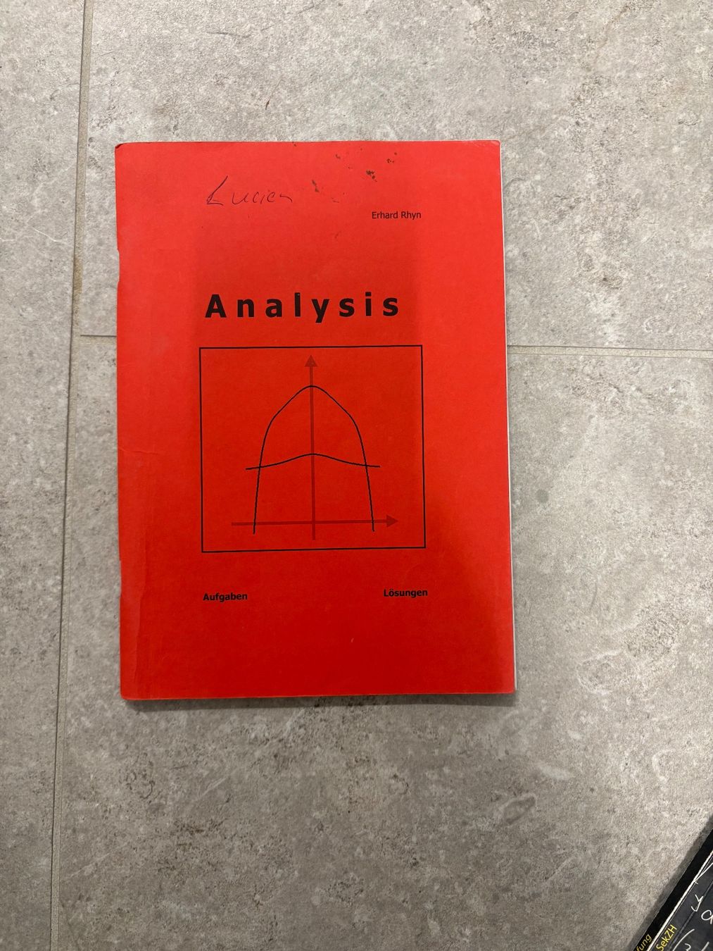 Libri: Analysis – Usato da Schönenberg ZH venduto da JaluTa