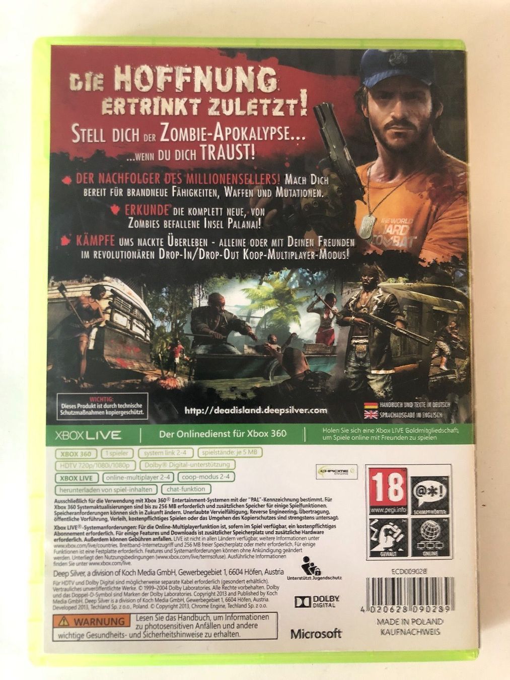 Microsoft Jeux: Dead Island Riptide für Xbox 360 – D'occasion à Kestenholz par Mad18 1