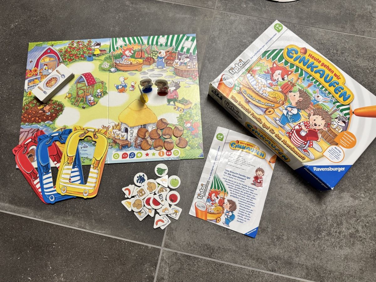 Tiptoi Giochi: TipToi Kinder Spiel "Heute gehen wir Einkaufen" – Usato da Muolen venduto da Lucianer 1
