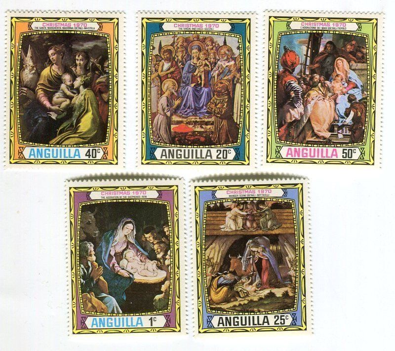 Alle Briefmarken: Briefmarken "Weihnachten". Anguilla. – Neu und originalverpackt aus Basel von Butsch5