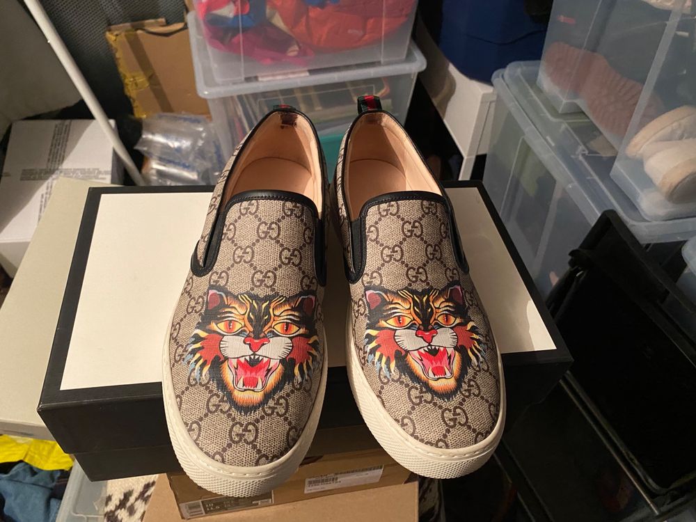 Gucci Tiger Slipons Kaufen auf Ricardo