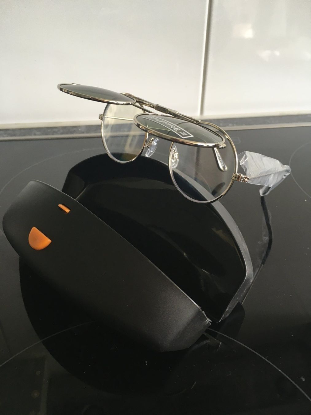 Occhiali & Lenti: Spitfire // Lennon // Silver Green – Nuovo e nell'imballaggio originale da Bern venduto da AHaug 2