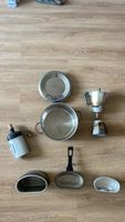 Küchenutensilien Set Pfanne Moka Kanne Topf
