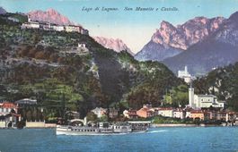 Lago Lugano S. Mamette Battello Boot Schiff