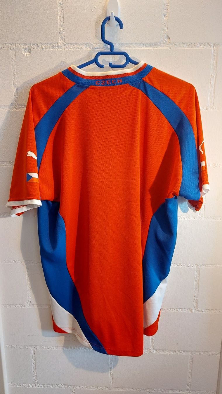 Puma Leibchen & Hosen: Orginal Tschechien Trikot 2004 Gr. XL – Gebraucht aus Hedingen von Turicun25 1