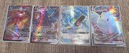 Pokémon Karten Set – 4x GX / VMAX – Französisch
