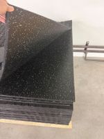 Shock-Absorbing Rubber Gym Floor Tiles