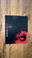 Rot-Schwarzes Mousepad 24cm x 30cm