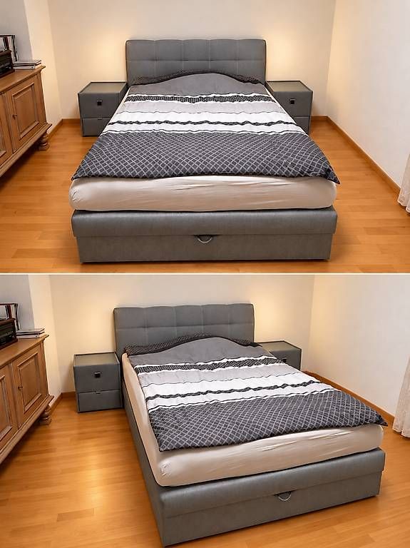 Betten: Boxspringbett – Gebraucht aus Hornussen von Valdrinkrs