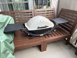 Gereinigter WEBER Q2200 Gasgrill — NP 649.- ab 1.- 