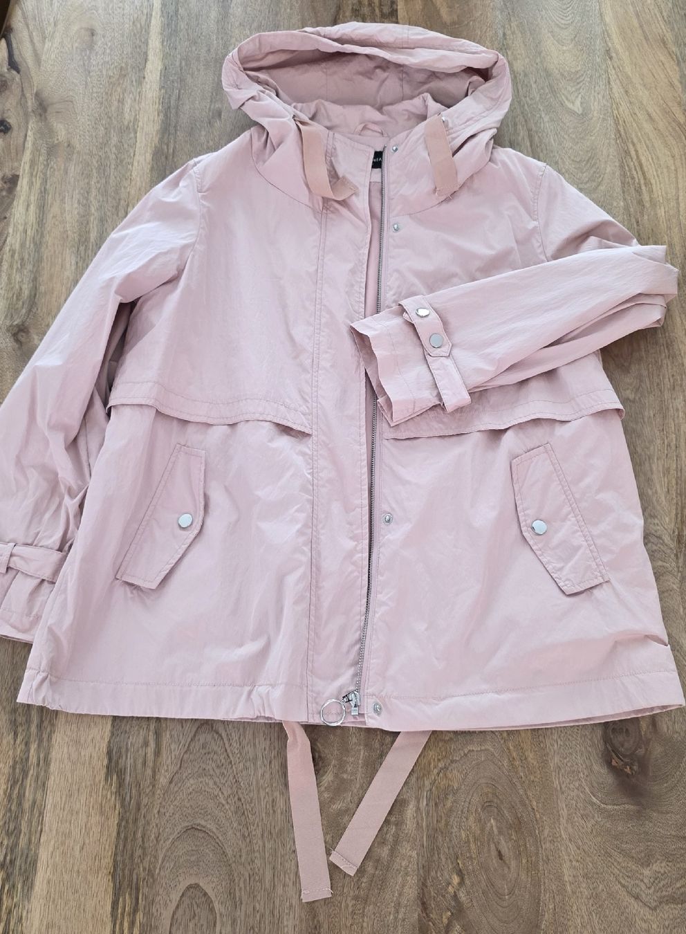 C&A Giacche: Leichte Jacke Kapuze Rosa Gr 42 C&A  – Nuovo (secondo la descrizione) da Rheinsulz venduto da Gilea 7