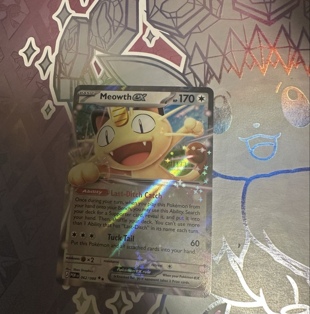 Pokémon Carte collezionabili: Meowth Ex #62 Pokemon Perfect Order   – Usato da Innerberg venduto da kirkizsara 2