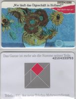2 ungebrauchte deutsche 50 DM Telefonkarten aus der P Serie