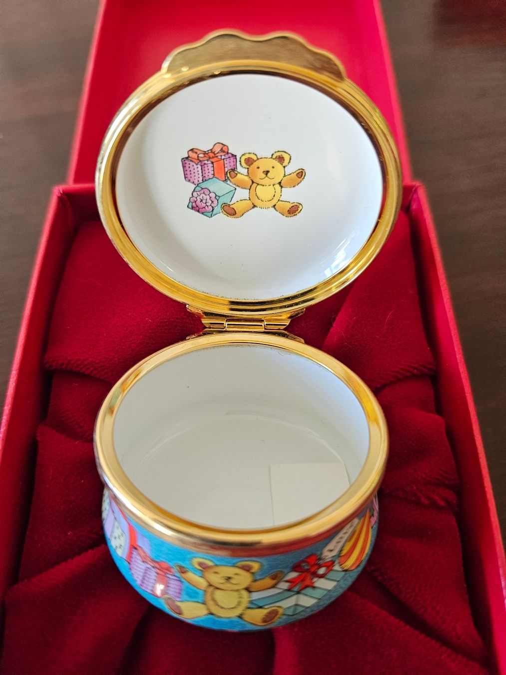Halcyon Days Tutte le decorazioni: Pillendose – Usato da Zürich venduto da tschudin.barbara 1