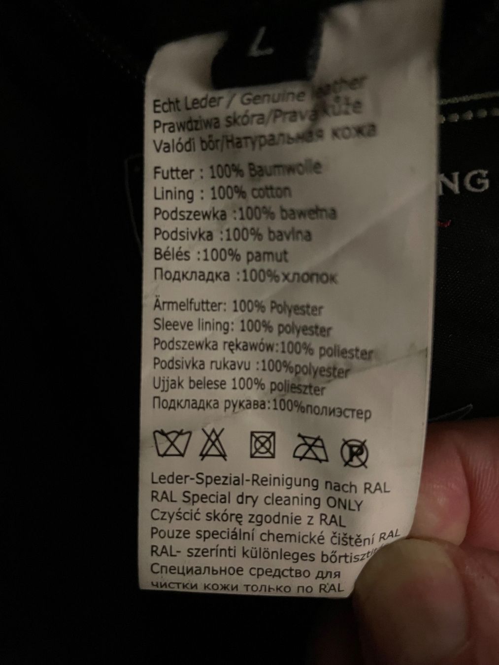Jacken: Lederjacke Grösse L Schwarz – Gebraucht aus Uitikon Waldegg von Schnugg3 4