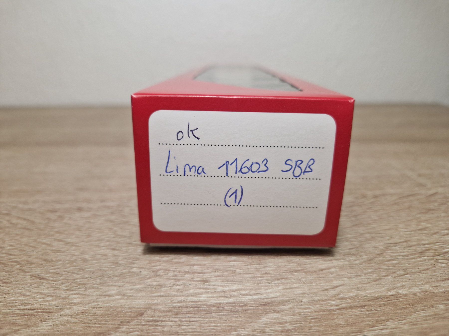 Lima Modellini di ferrovie: Lima E-Lok 11603 SBB H0 (1) – Usato da St-Aubin-Sauges venduto da tantome 5