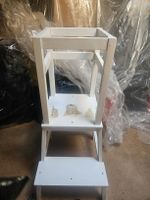 Treppenstuhl Kinder weiss 