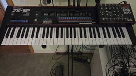 Roland JX-3P Synthesizer mit PG-200 Controller