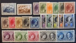 Luxemburg ex. Kat. 163-186 **/* 1925/27