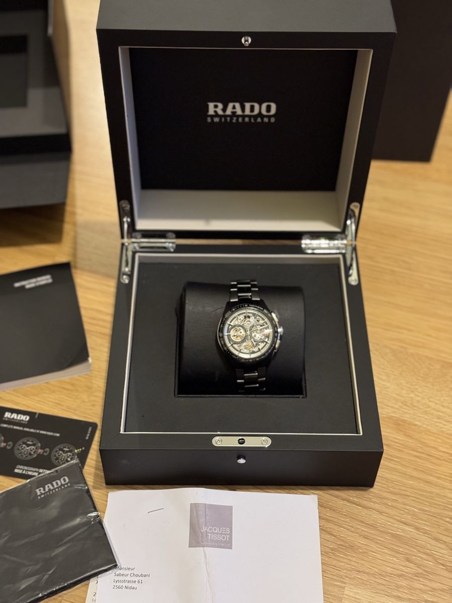 Rado Orologi: Rado HyperChrome XXL Automatik Chronograph Limited Skeleton – Usato da Uetliberg venduto da Mitinsky 6