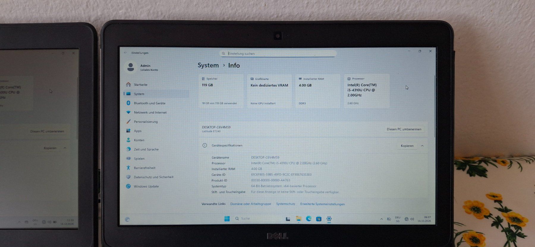Dell Notebooks: 2 x Dell Latitude E7240 – Gebraucht aus Massagno von mar_k9xb 2
