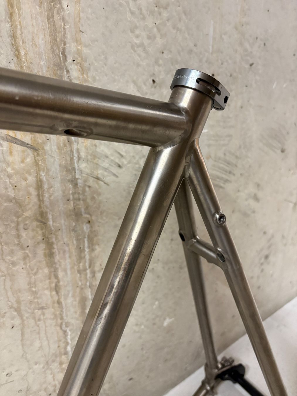 Ersatzteile: custom bikepacking gravel titanium bicycle frame + fork – Gebraucht aus Neuchâtel von shukshuk 5