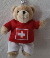 Stofftier Bär Schlüsselanhänger Schweiz supi Zustand:,)