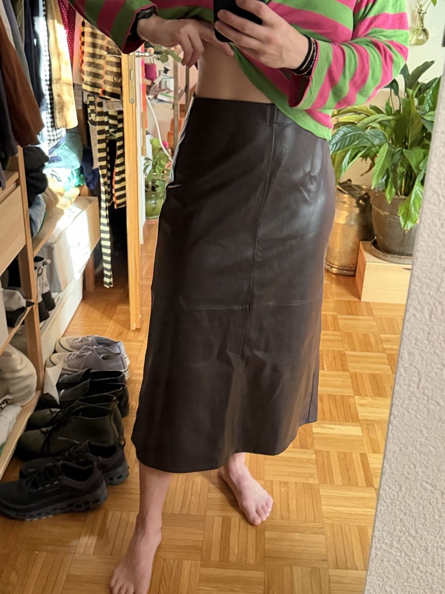 Röcke: Max Studio Leather Skirt - size S - Autumn Essential! – Neu (gemäss Beschreibung) aus Dietikon von dom_pvq5 3