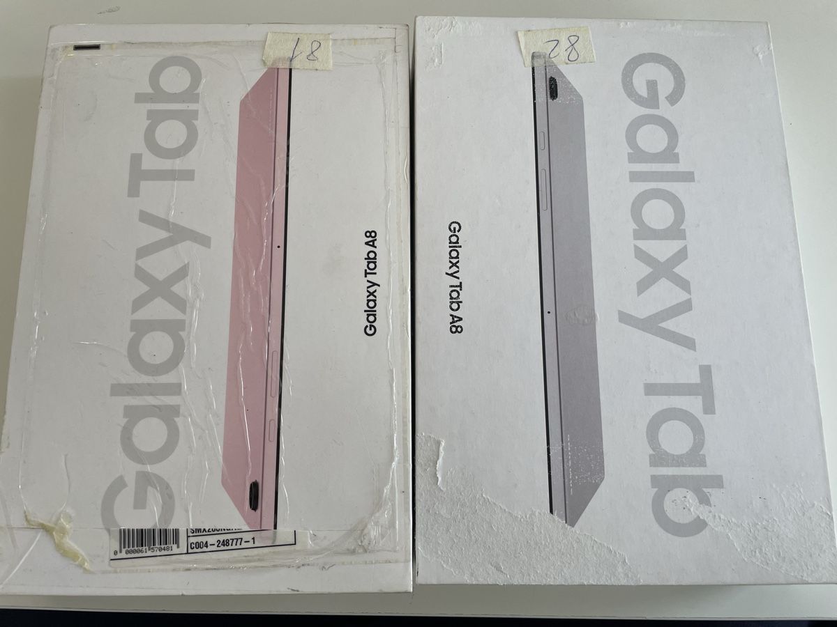 Samsung Tablet PC: 2 defekte Galaxy Tab A8 SM-X200 – Difettoso da Urdorf venduto da qendro1