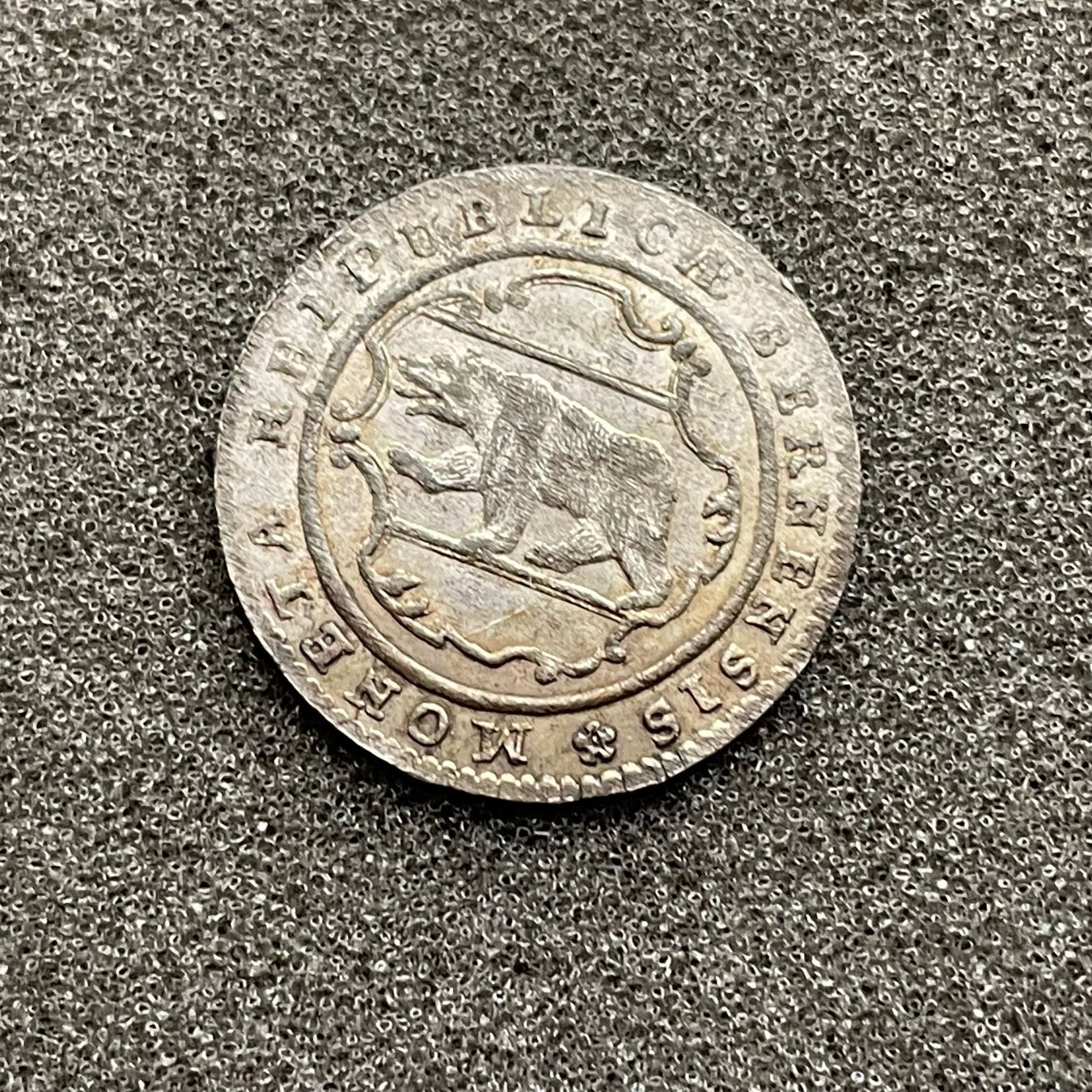 Alle Münzen: 1/2 Batz Kanton Bern 1785 VZ+ – Gebraucht aus Reitnau von tb-muenzen 3