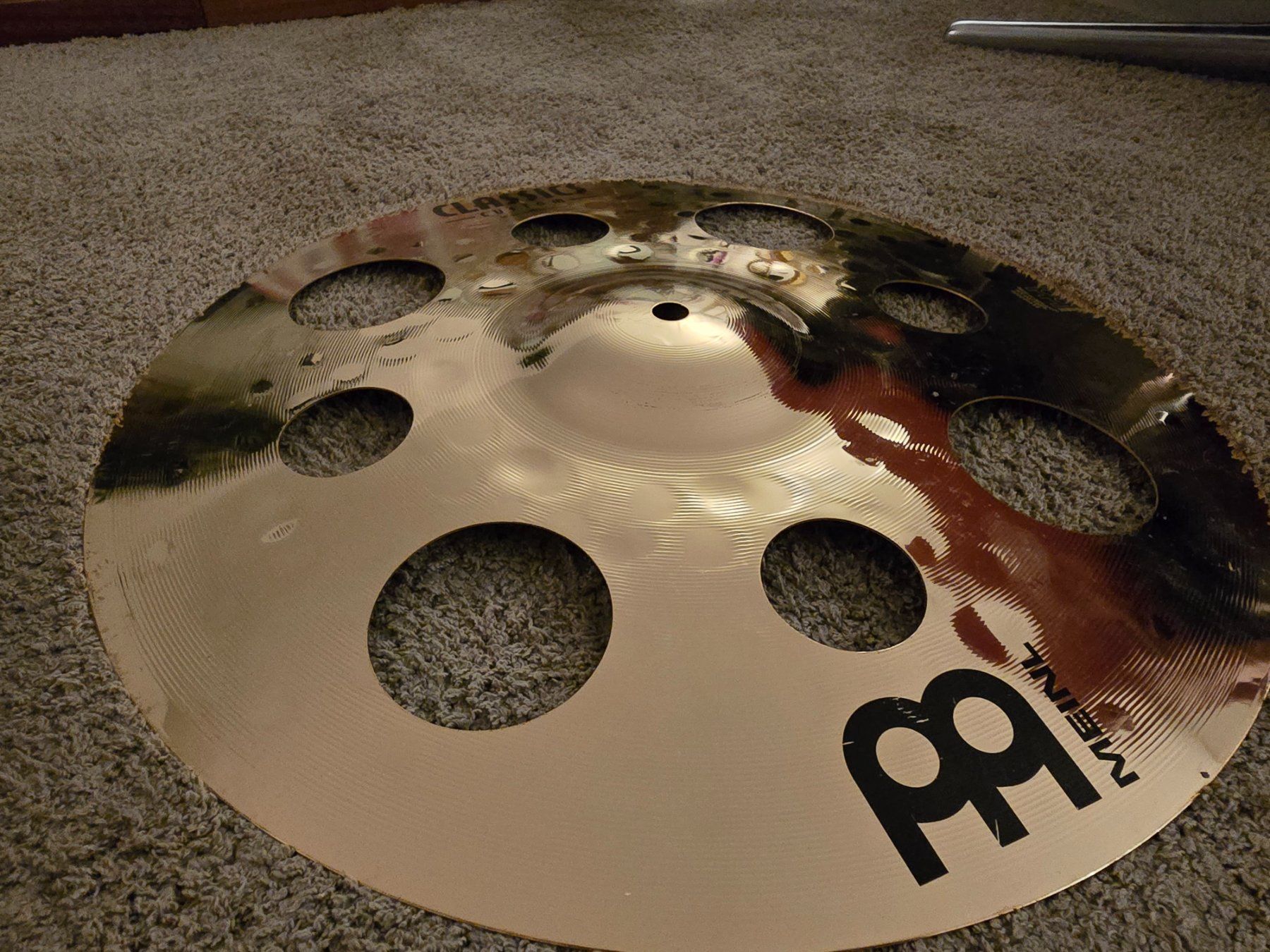Meinl Strumenti musicali: Meinl 16" Classic Custom Trash Stack – Usato da Mels venduto da tan_bzw6 2