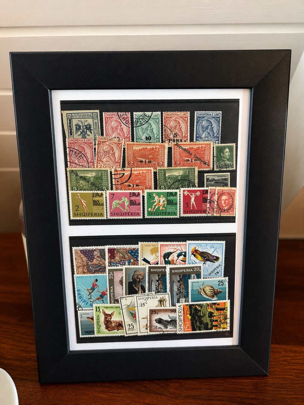 Foto & Immagini: Seltene Briefmarkenbild aus Albanien – Nuovo (secondo la descrizione) da Siegershausen venduto da arj_v6mn