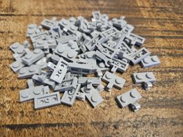 lego 11476 lot de 60 pièces Light Bluish Gray Plate,