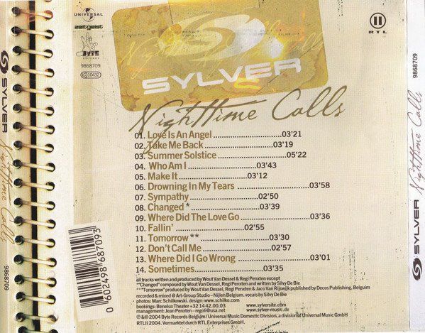 CD: Sylver - Nighttime Calls – Usato da Uzwil venduto da visions77 1