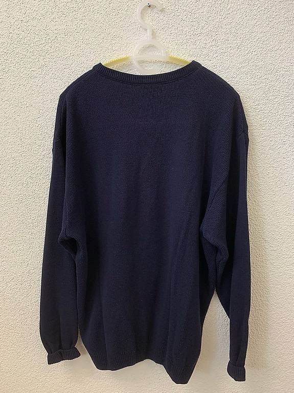 Lacoste Pullover & Sweatshirts: Vintage Lacoste Devanlay Strickpullover Grösse 6 Dunkelblau – Gebraucht aus Obernau von Arche_Noah_Brocki 8