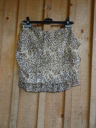 Sommer Jupe / Rock Brauntöne von ZARA Gr. M - 42590