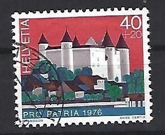 Medaglie: 1976 - PP / Schloss Grandson – Usato da Schaffhausen venduto da poststamp