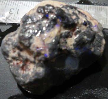 Pietre preziose: Schwarzer Opal 105 ct Lightning Ridge Australien – Nuovo e nell'imballaggio originale da zuerich venduto da Jewlsdesign 3