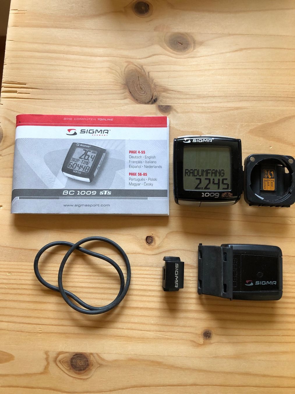 Sigma Fahrradcomputer BC 1009 sTs (Gebraucht) in Baldegg fr CHF 9  mit  Lieferung auf Ricardo kaufen