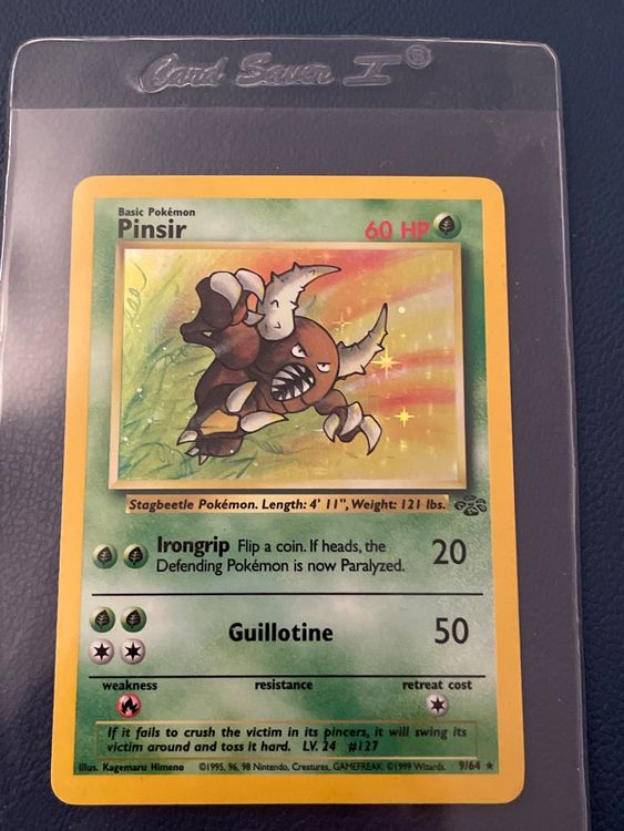 Pokémon Holo Pinsir Karte 60HP | Kaufen auf Ricardo