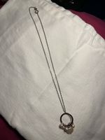 Zarte Silberkette mit Anhänger 